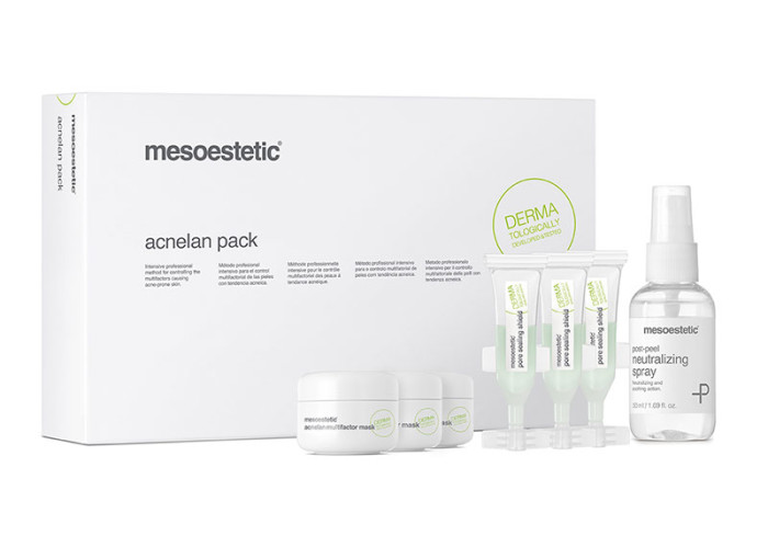 Новая инновационная линия для проблемной кожи Acnelan от Mesoestetic
